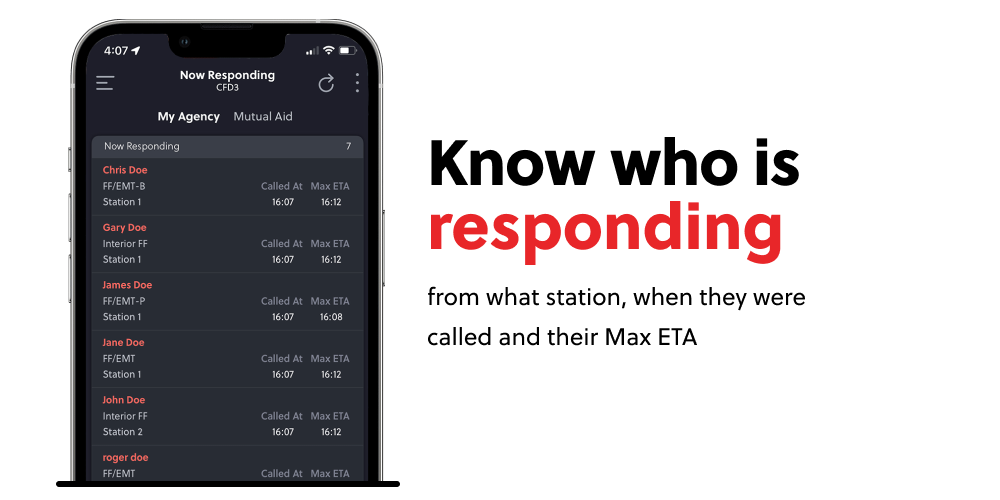 Know who is responding